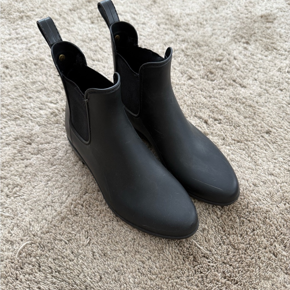Sam Edelman Black Rain Boots